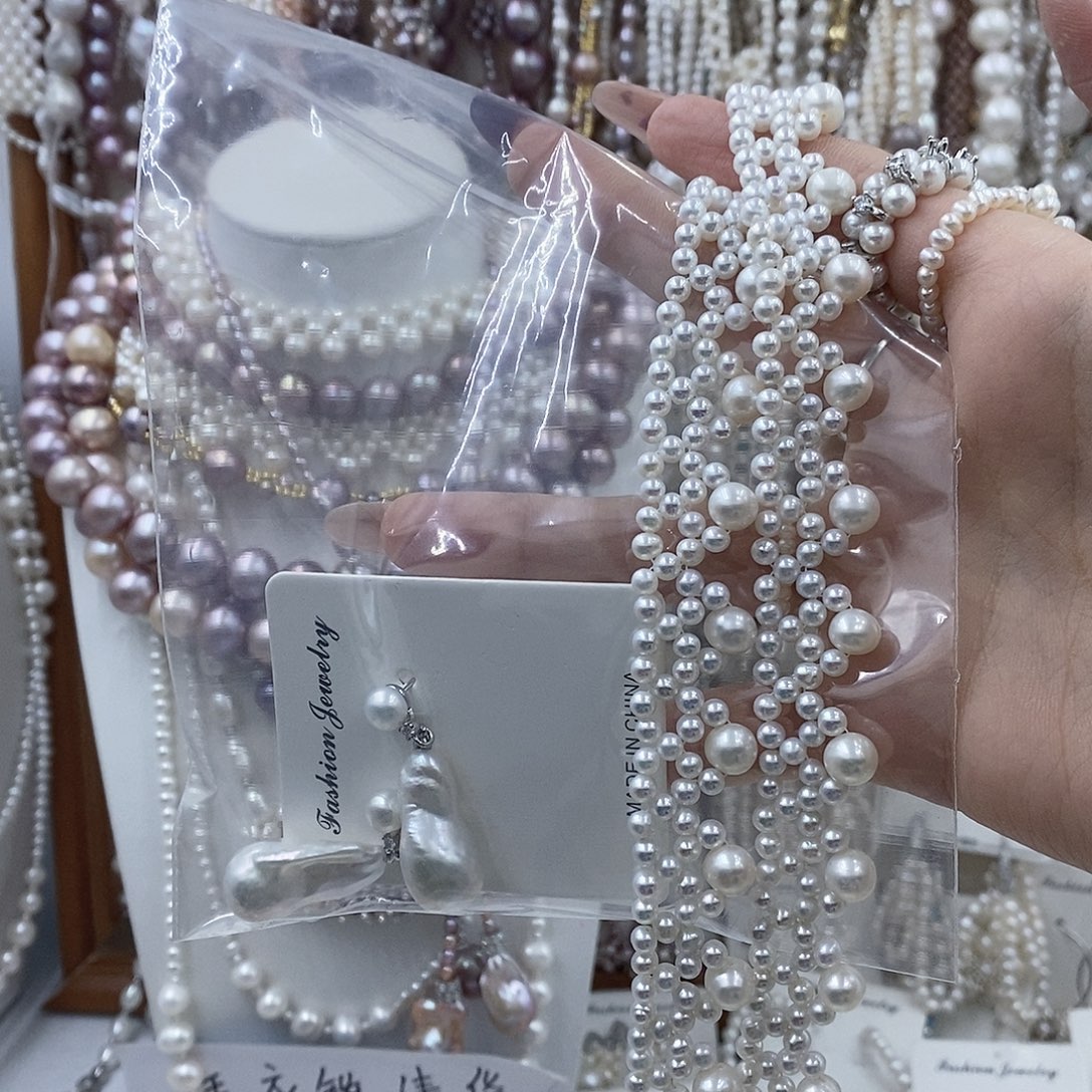 别***༝淡水珍珠耳饰银S925镶嵌