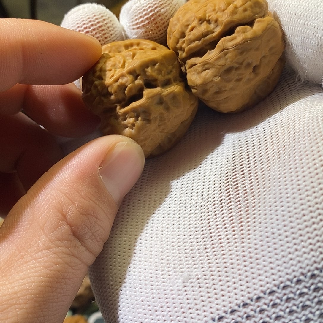 把件文玩核桃40蛤蟆头