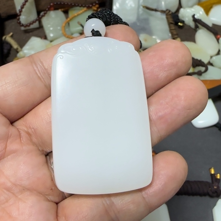 和田玉挂件未镶嵌芳*地