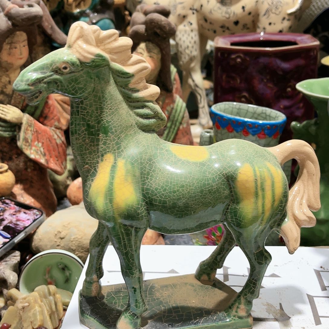 瓦当摆件摆件茶桌茶台陶瓷