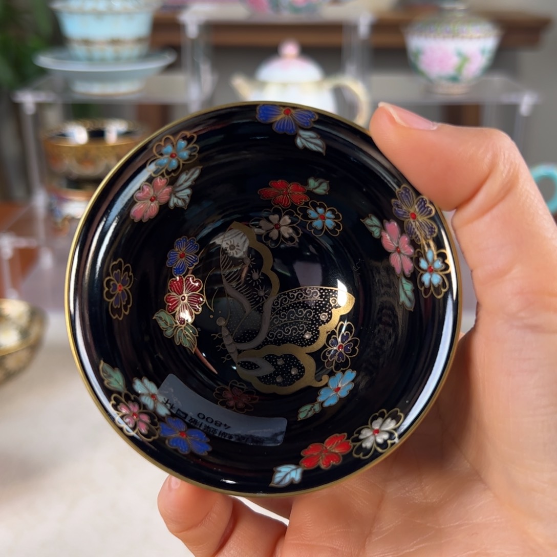 何*纯手工手绘 高端茶器