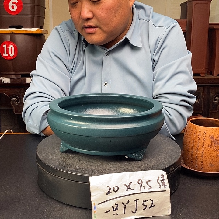 紫砂花盆紫砂花盆货号一只YJ52