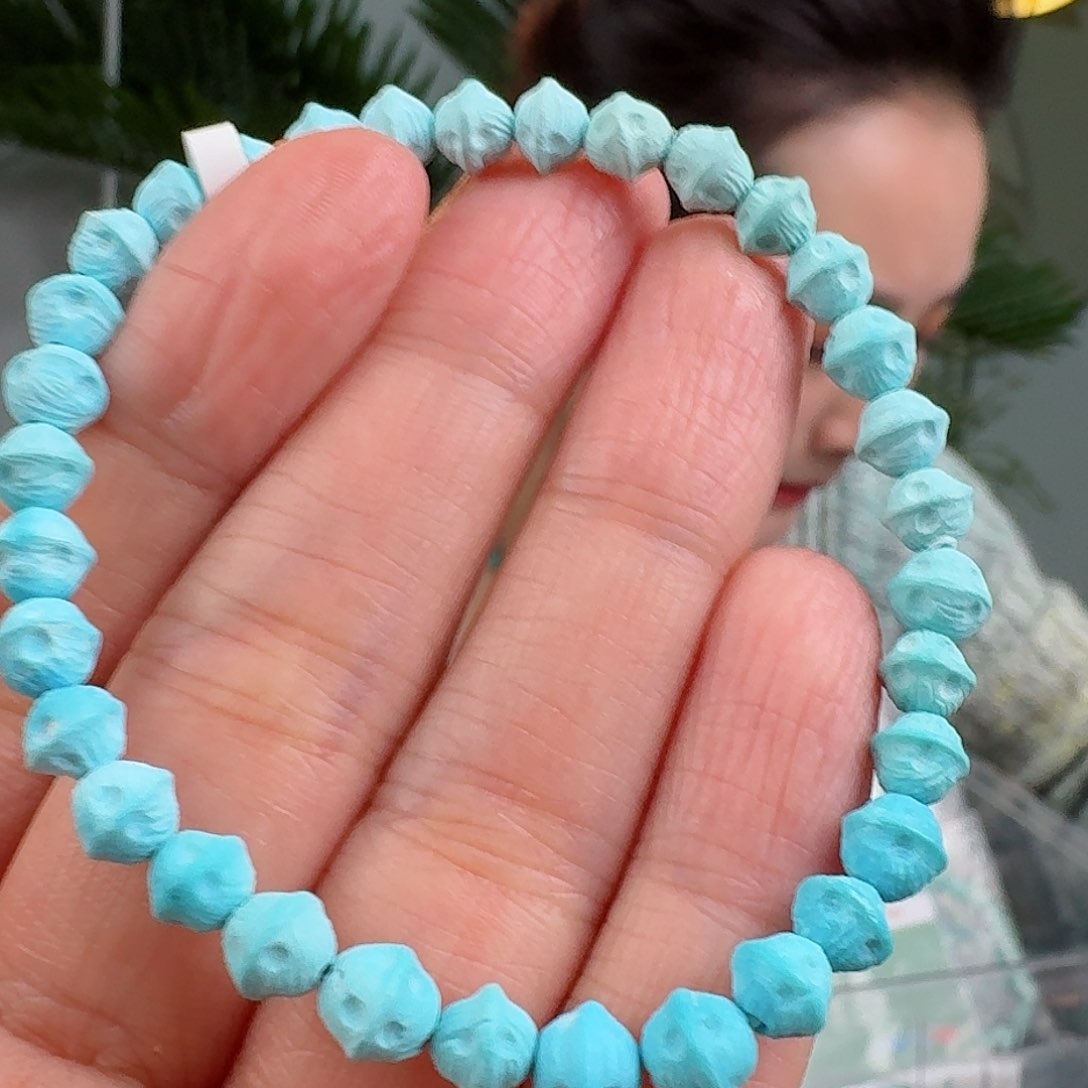 绿松石珠宝奇石未镶嵌