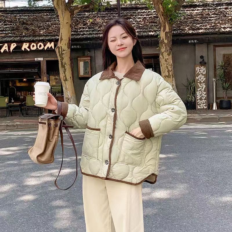 厚款短款加厚百搭棉服m-92