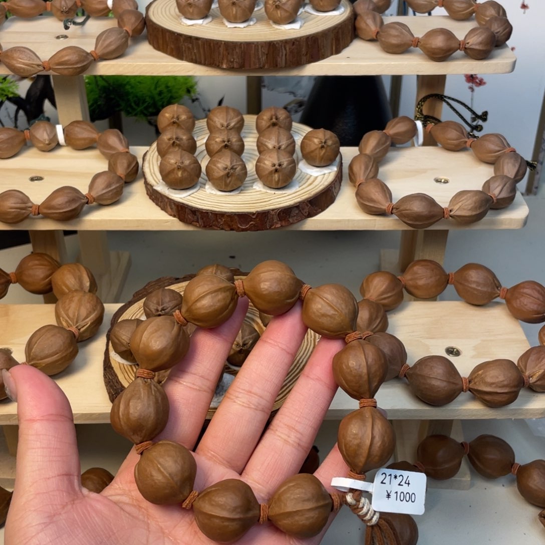 凯***橄榄核手串/手链21*24梅林铁核