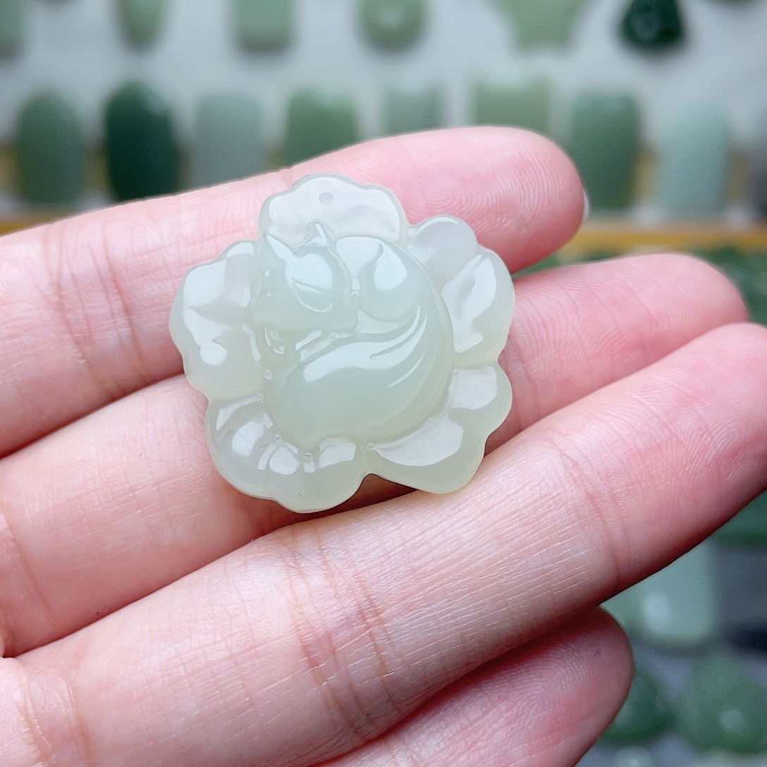 和田玉挂件未镶嵌