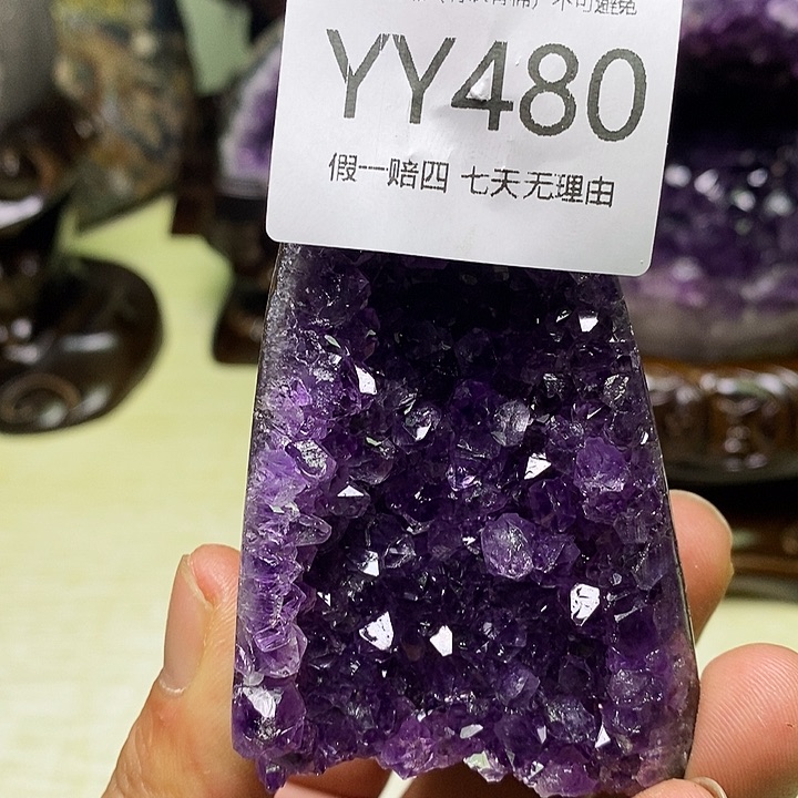 水晶天然水晶家居办公摆件未镶嵌
