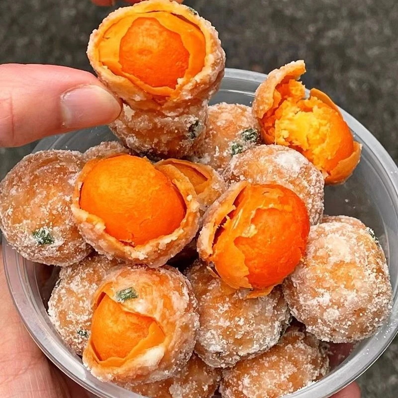 广东反沙咸蛋黄正宗潮汕蛋黄酥新鲜现做现卖传统手工糕点潮汕特产