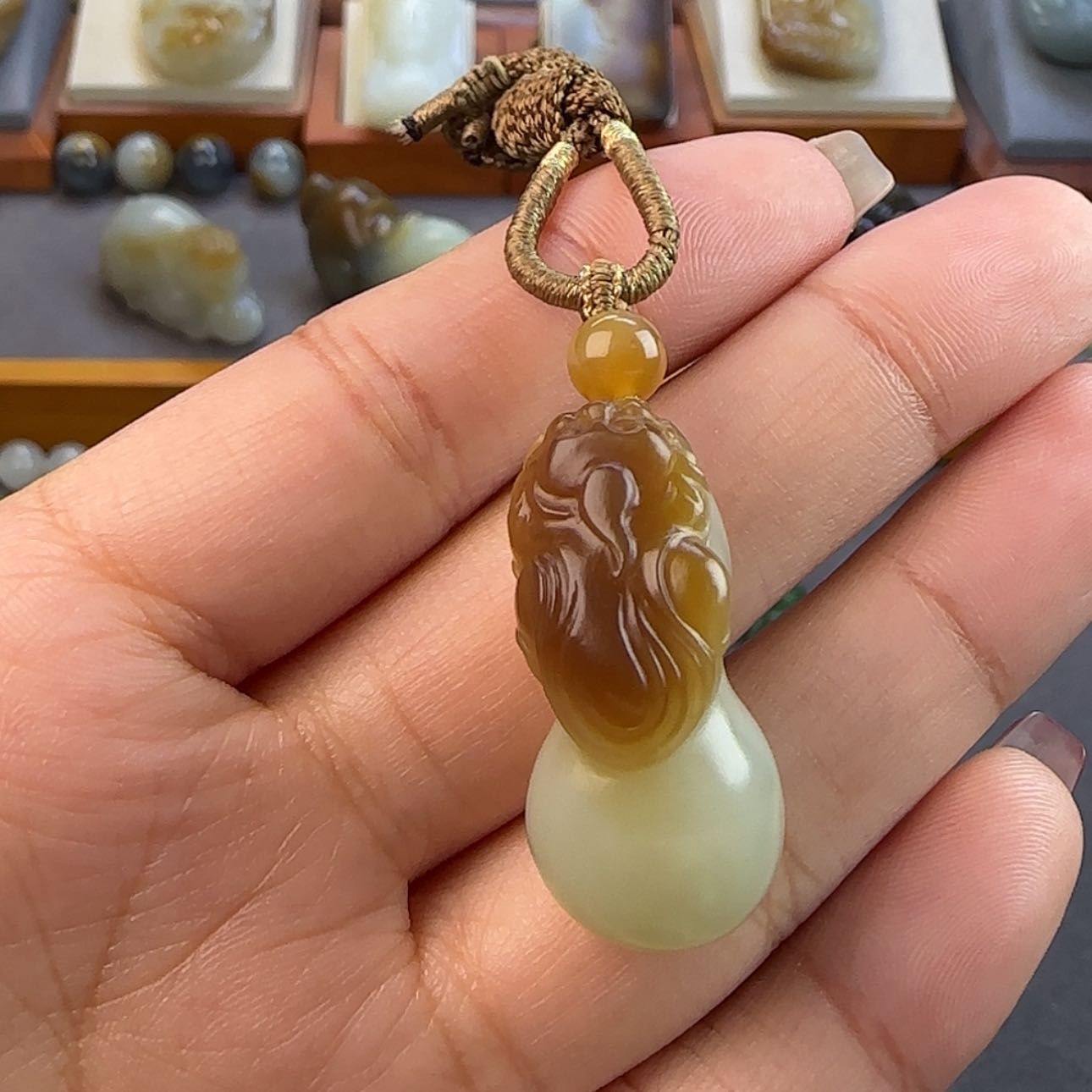 【闪购商品】和田玉颈饰未镶嵌柯*