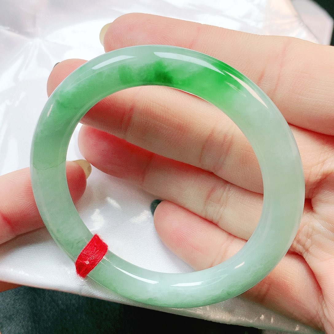 未镶嵌手镯翡翠圆条1162