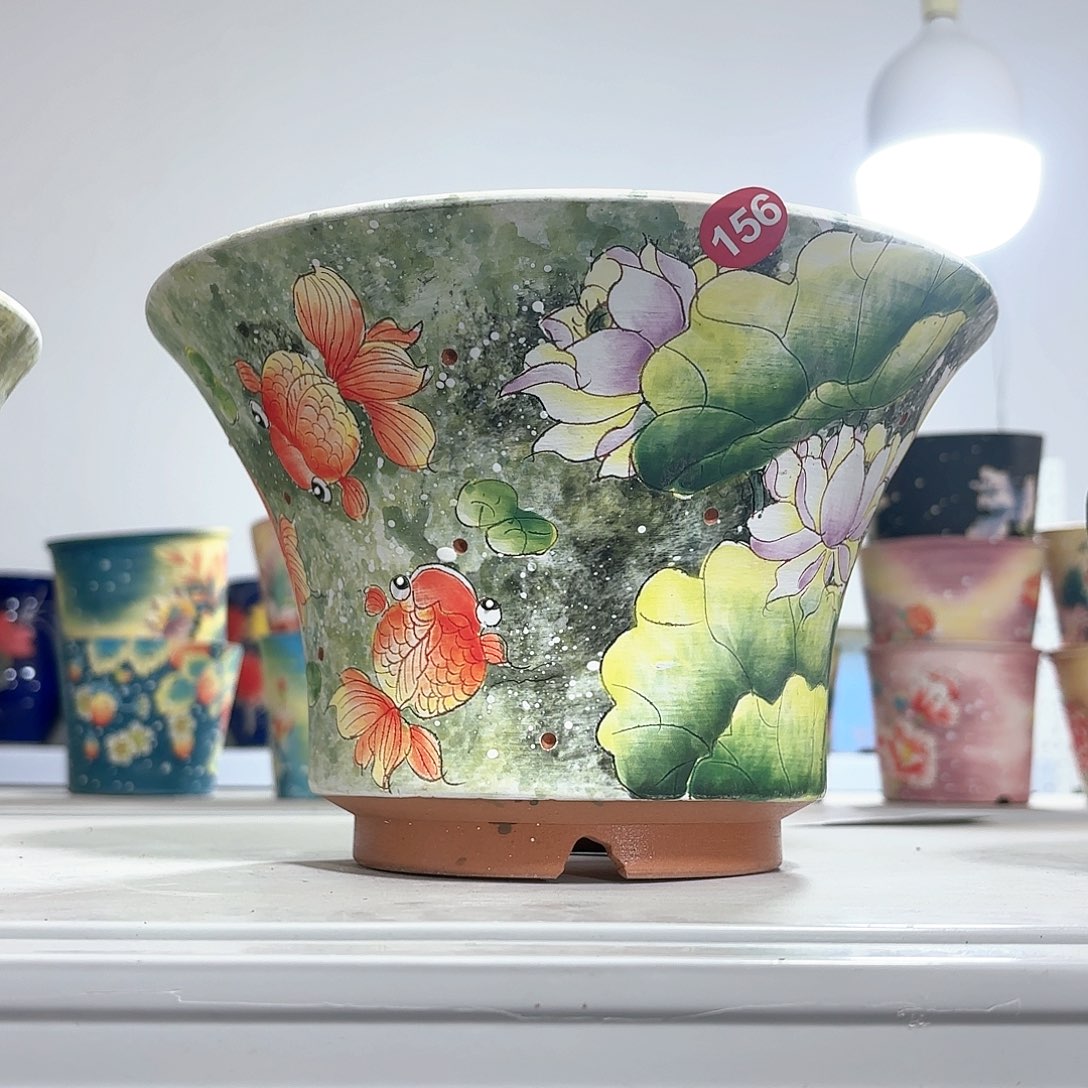 紫砂花盆手工花盆默认微瑕23/14