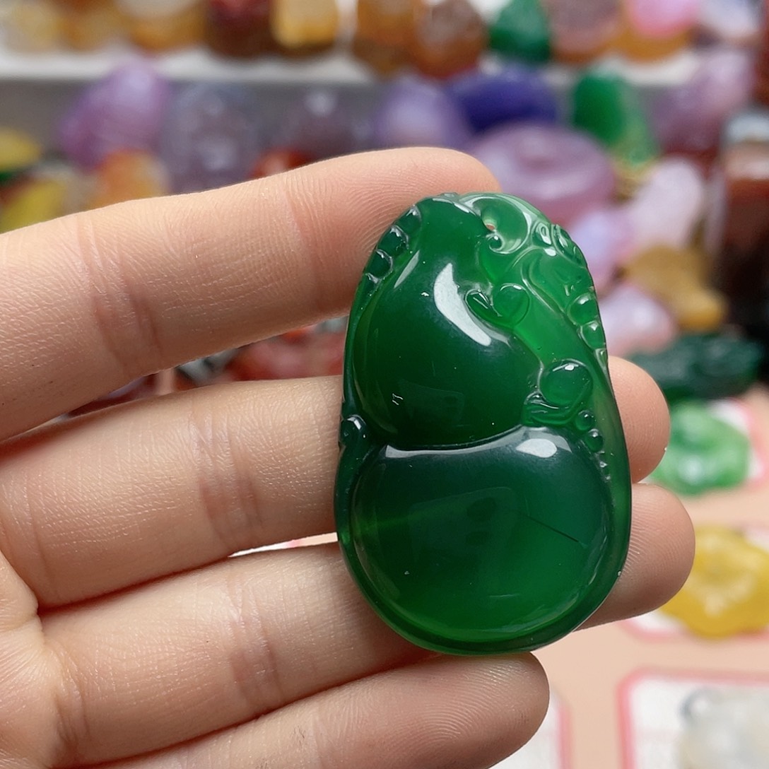 玛瑙/玉髓颈饰合金虹****）