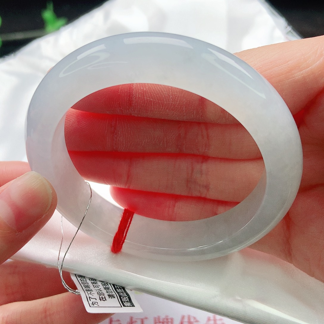 未镶嵌手镯翡翠52圈