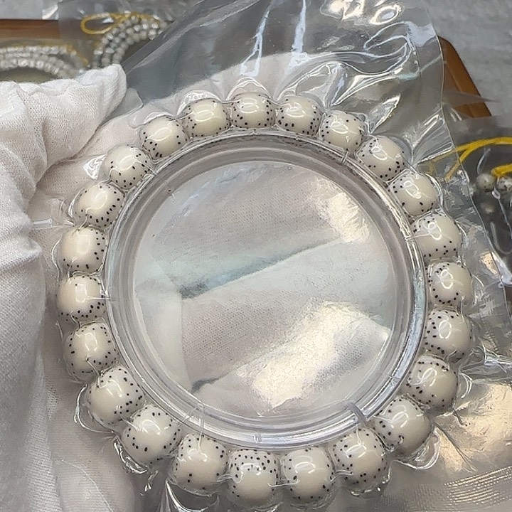 星月菩提吊坠双留白牛毛细星