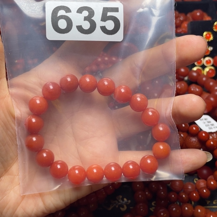 玛瑙/玉髓手串未镶嵌胡*