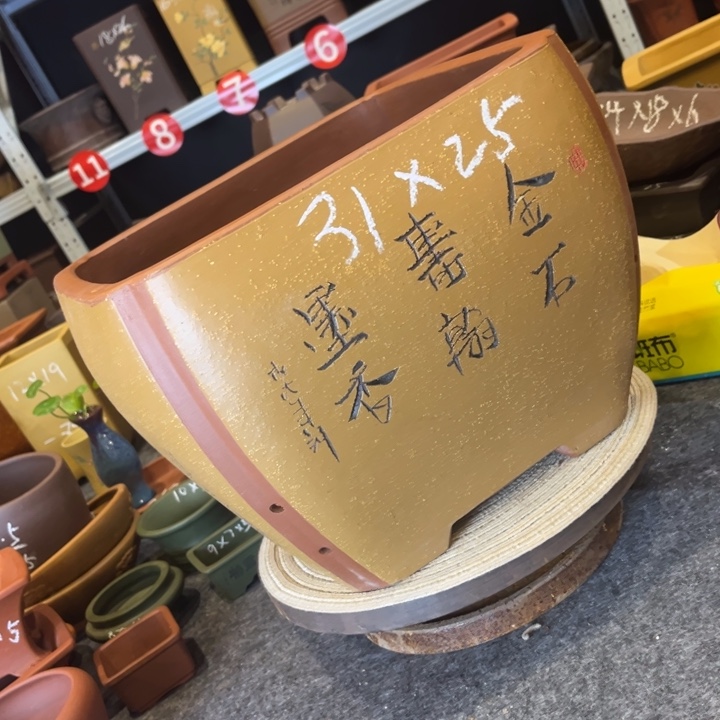 花盆紫砂紫砂花盆