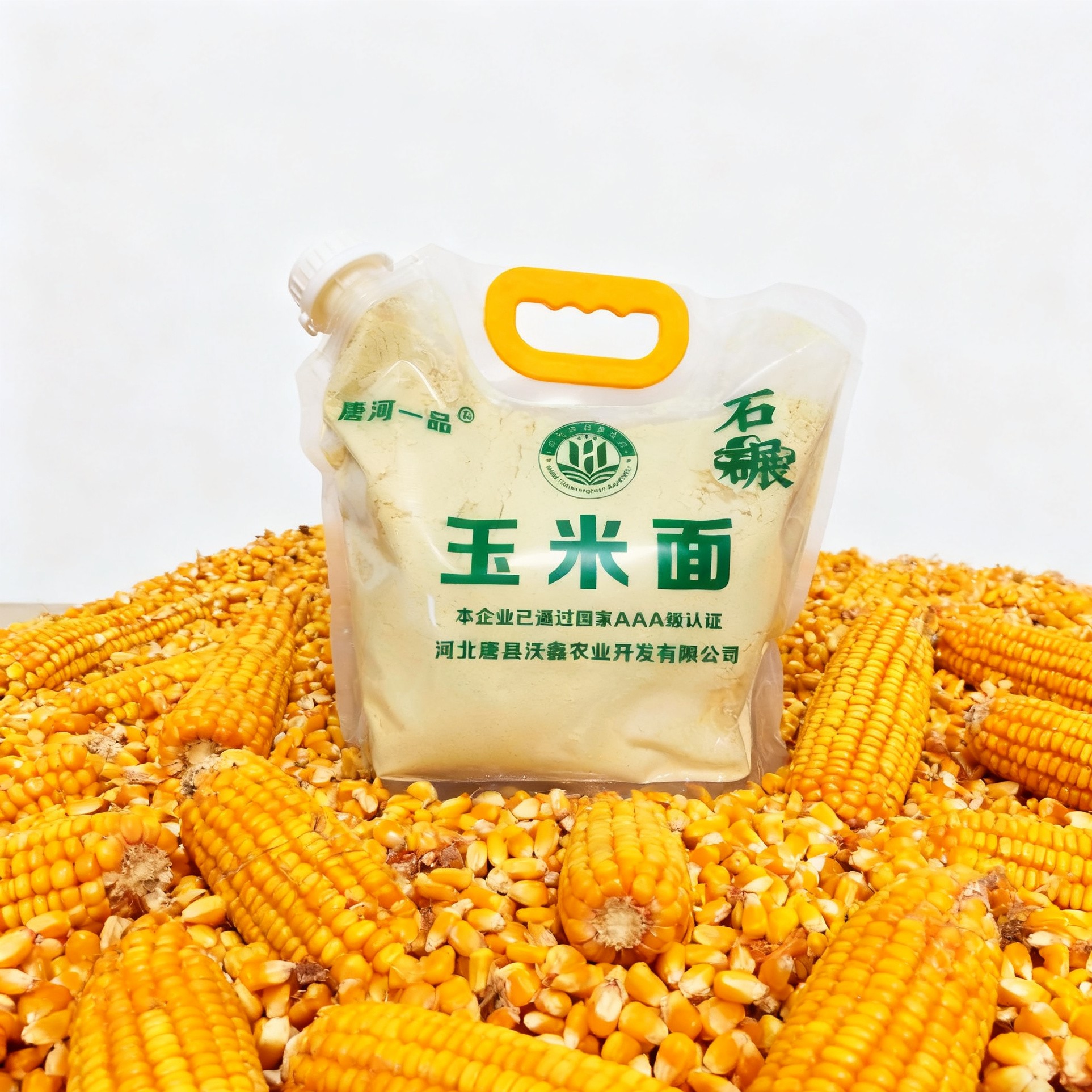 唐河一品玉米面，原产自太行山脉唐河沿岸绿色种植基地