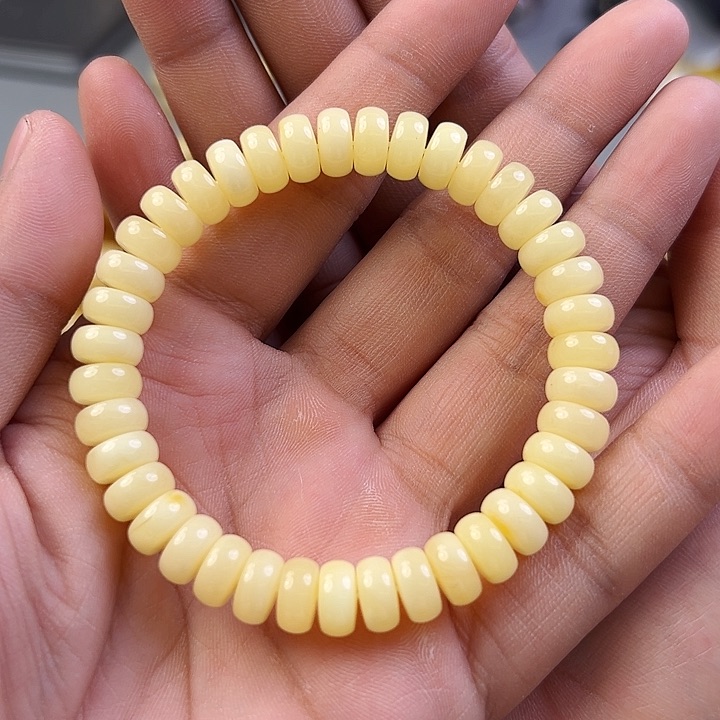 蜜蜡颈饰未镶嵌蜜蜡