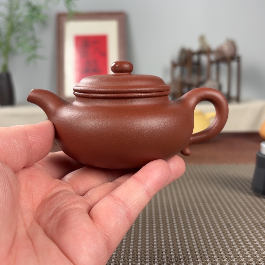 紫砂茶壶黄龙山原矿紫砂壶