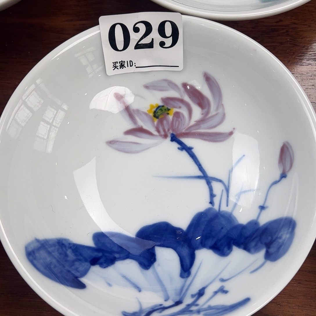 瓷片景德镇陶瓷手工手绘制作