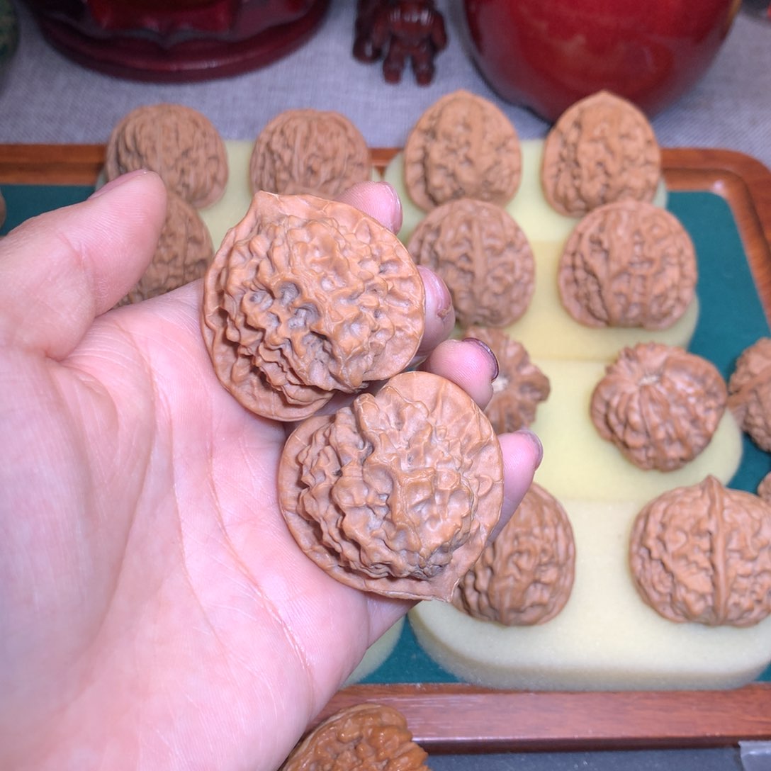 文玩核桃把件发****头核桃
