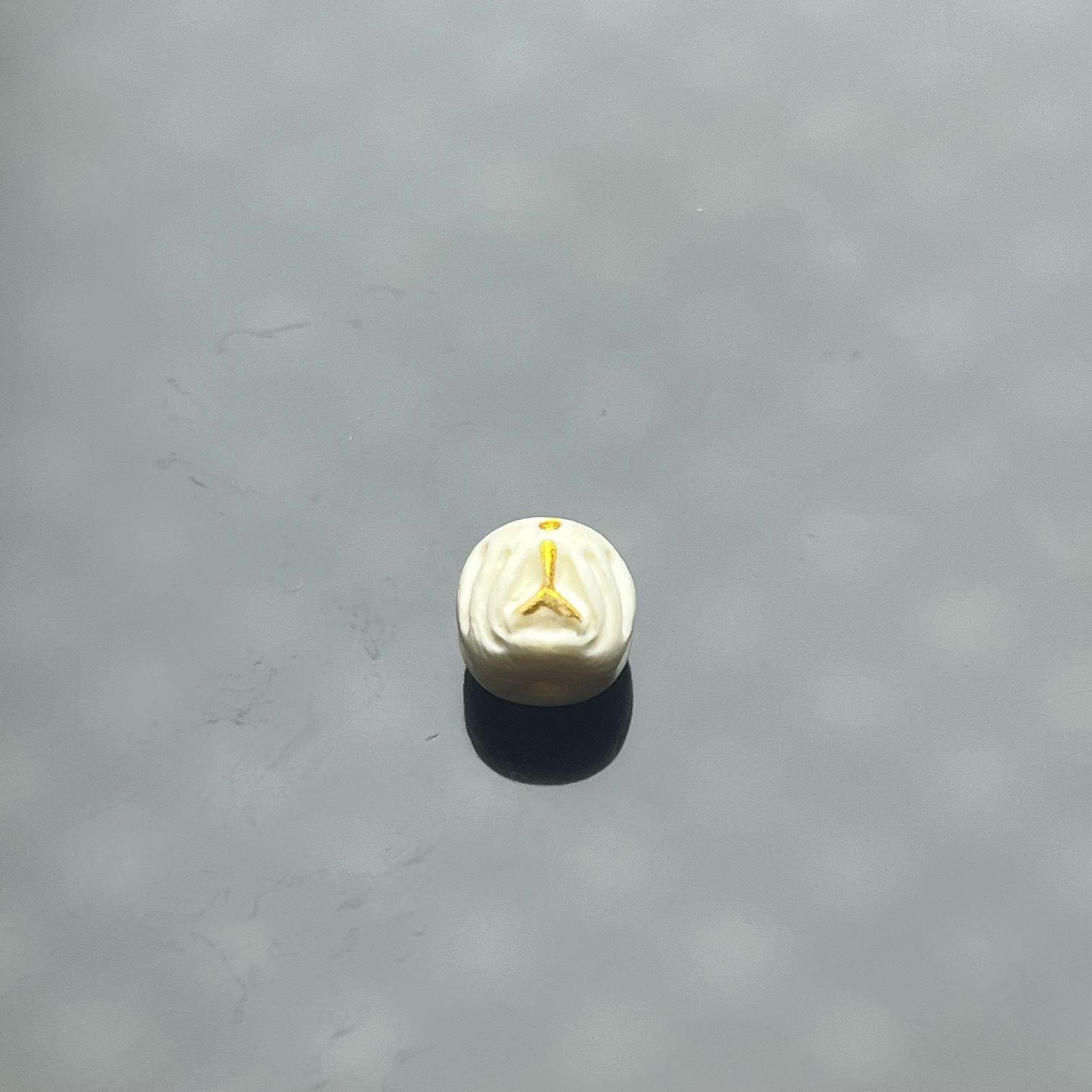 精工雕刻猛犸老型珠 尺寸9mm左右 文玩配饰