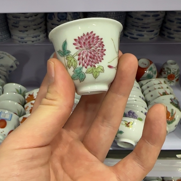 杯无***肉陶瓷艺术品收藏陶瓷