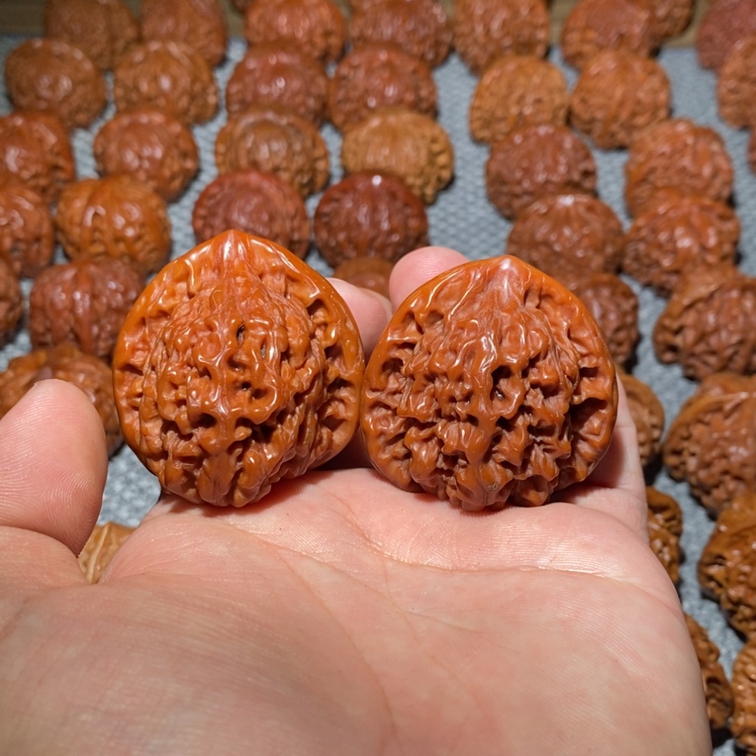 把件文玩核桃43官帽