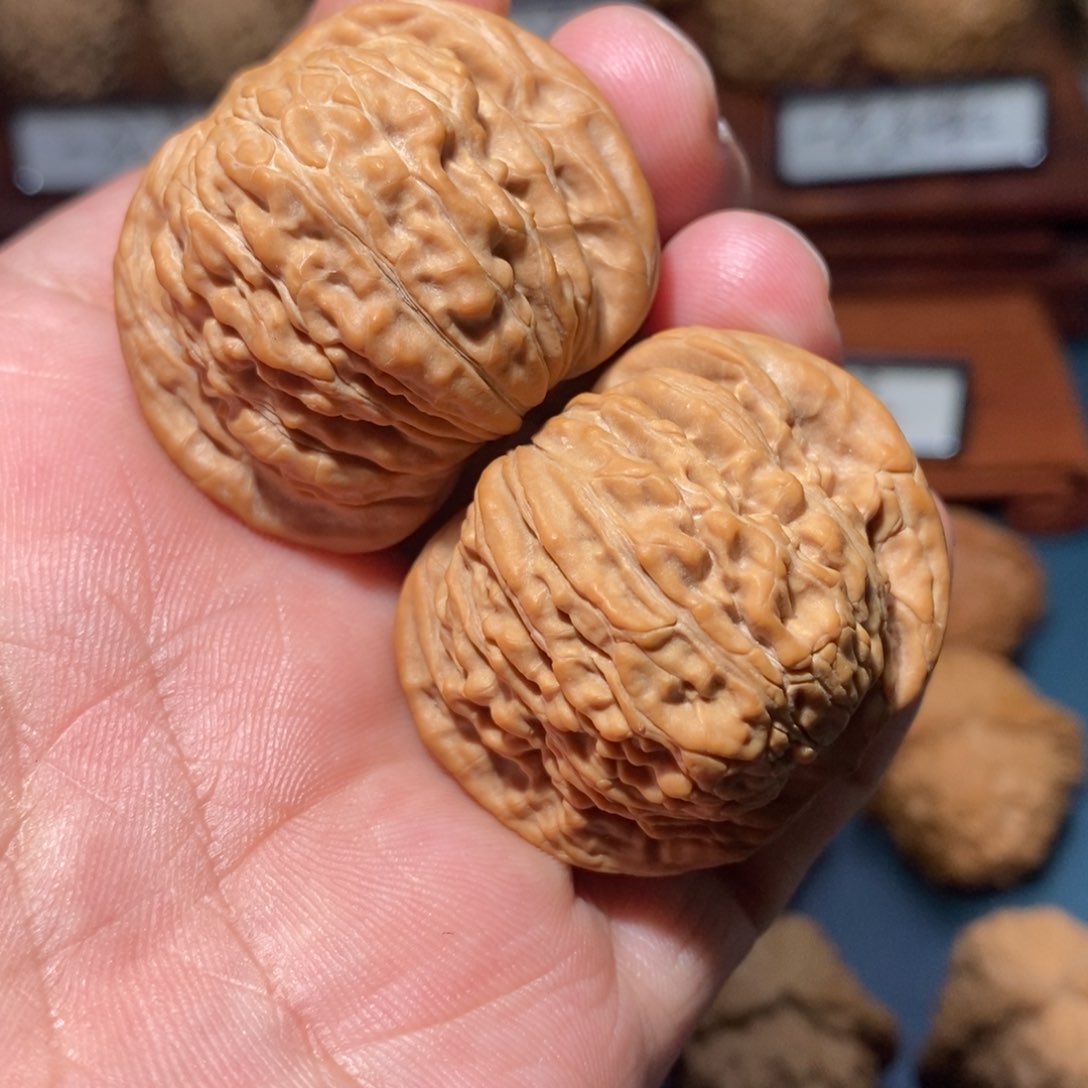 文玩核桃把件汉高楼全品