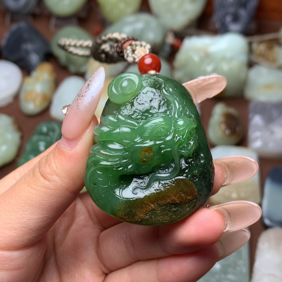 和田玉挂件未镶嵌