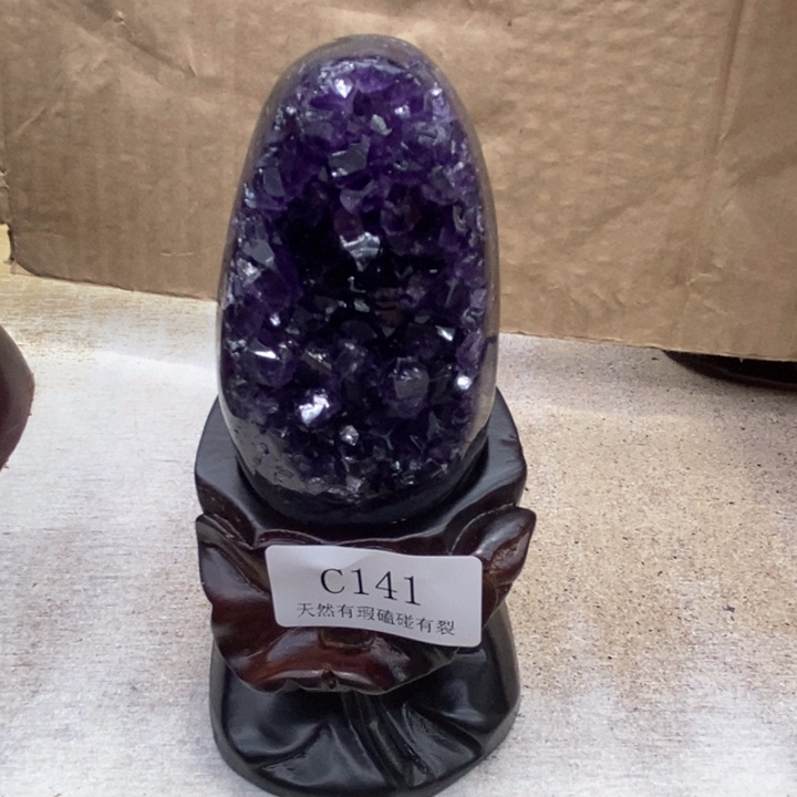 紫晶大型摆件（非配饰）未镶嵌遗*