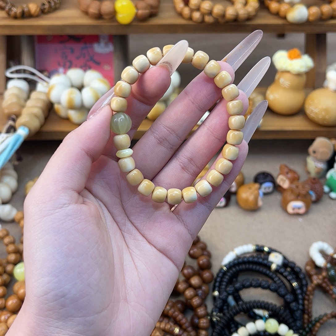 吊坠白玉菩提白玉菩提手串