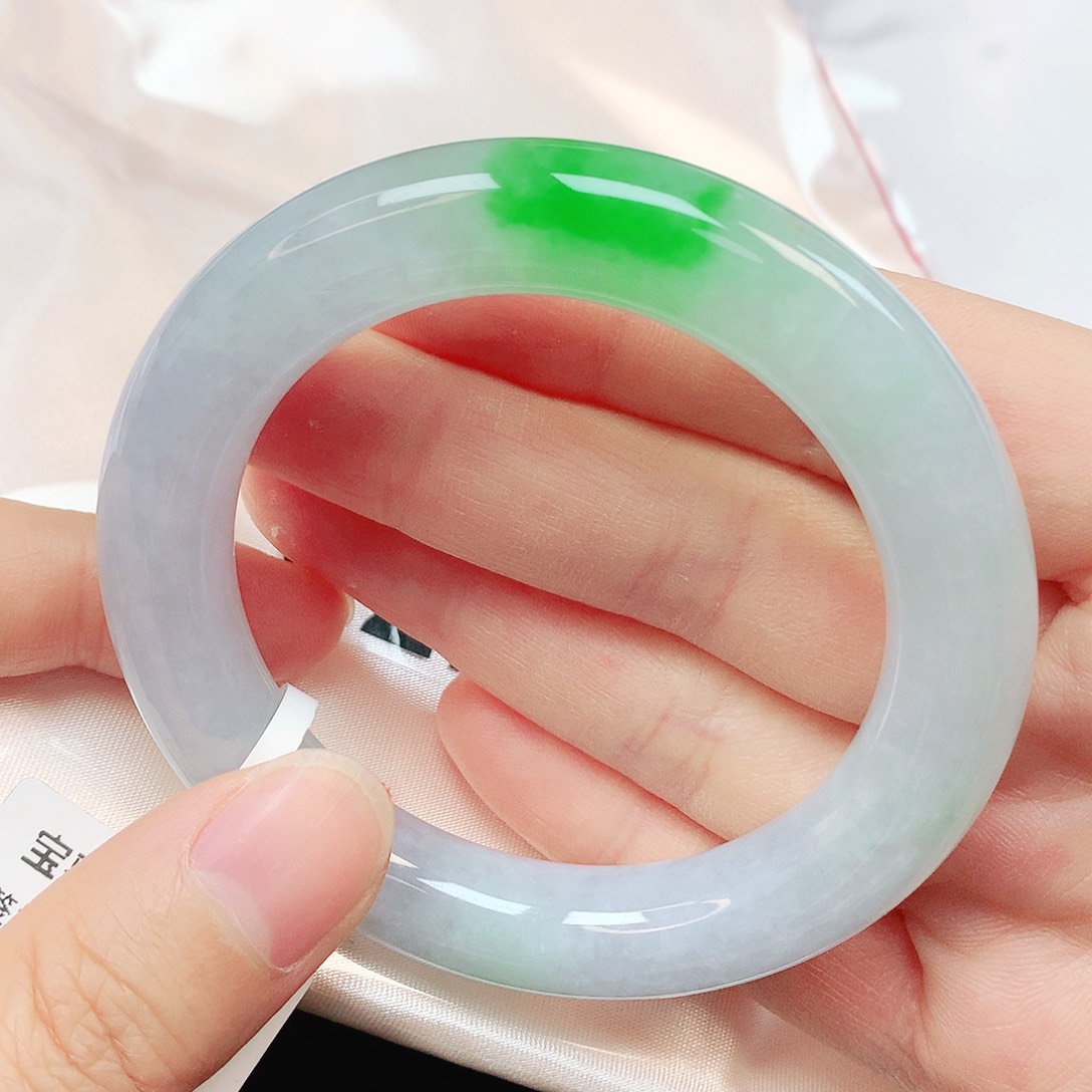 未镶嵌手镯翡翠抖音022