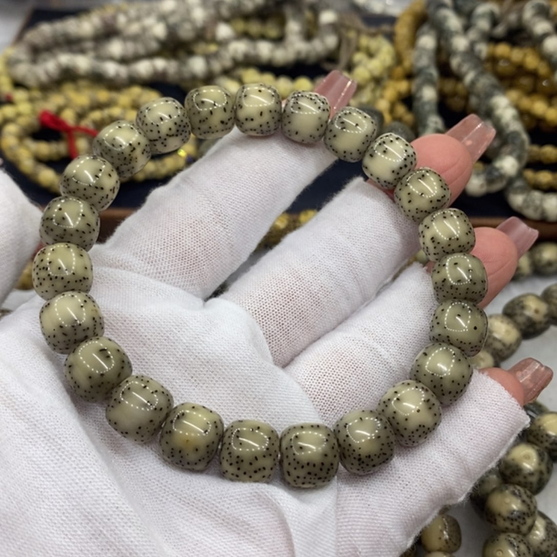 【闪购商品】星月菩提手串原生态石玉料