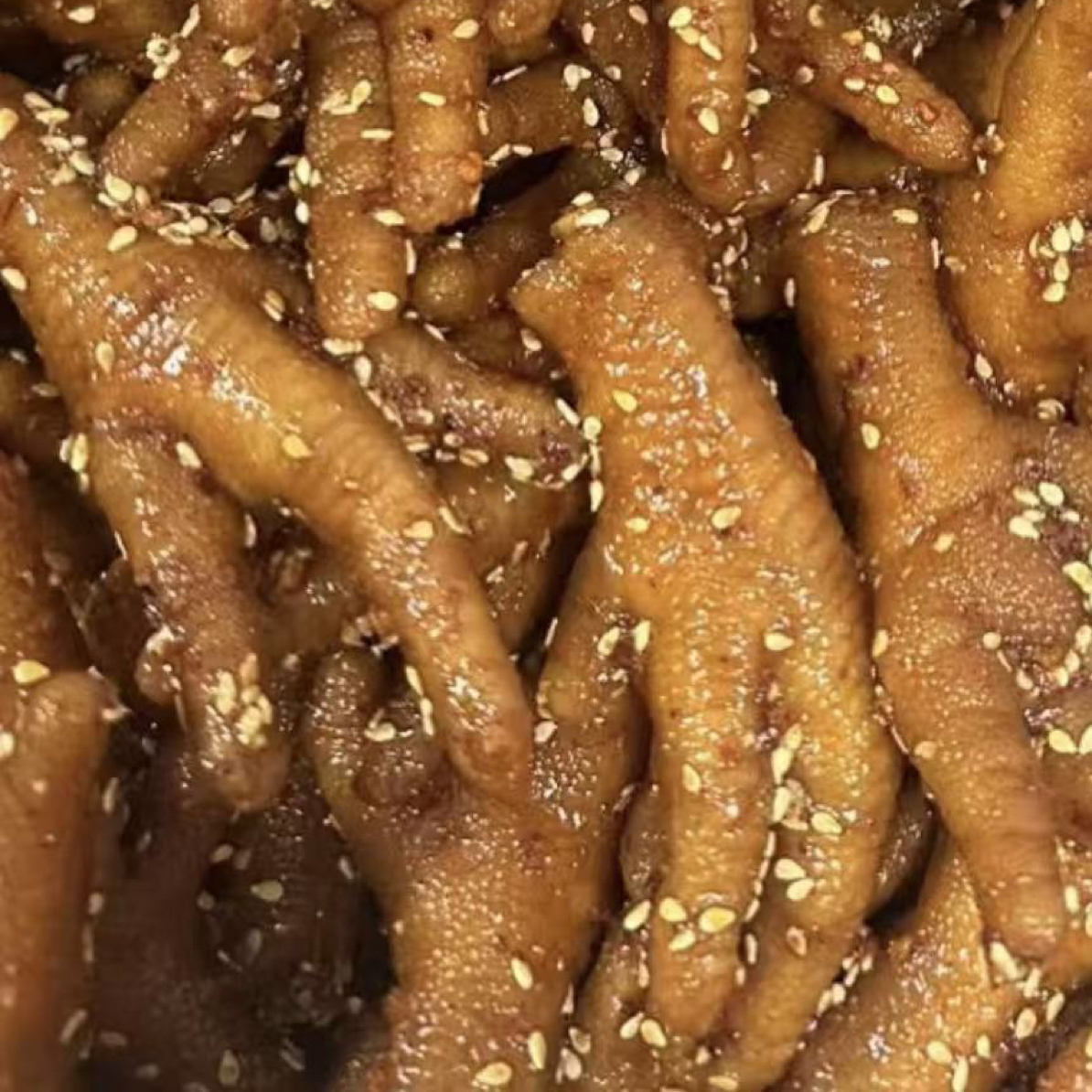 庆阳风味麻辣鸡爪2斤装