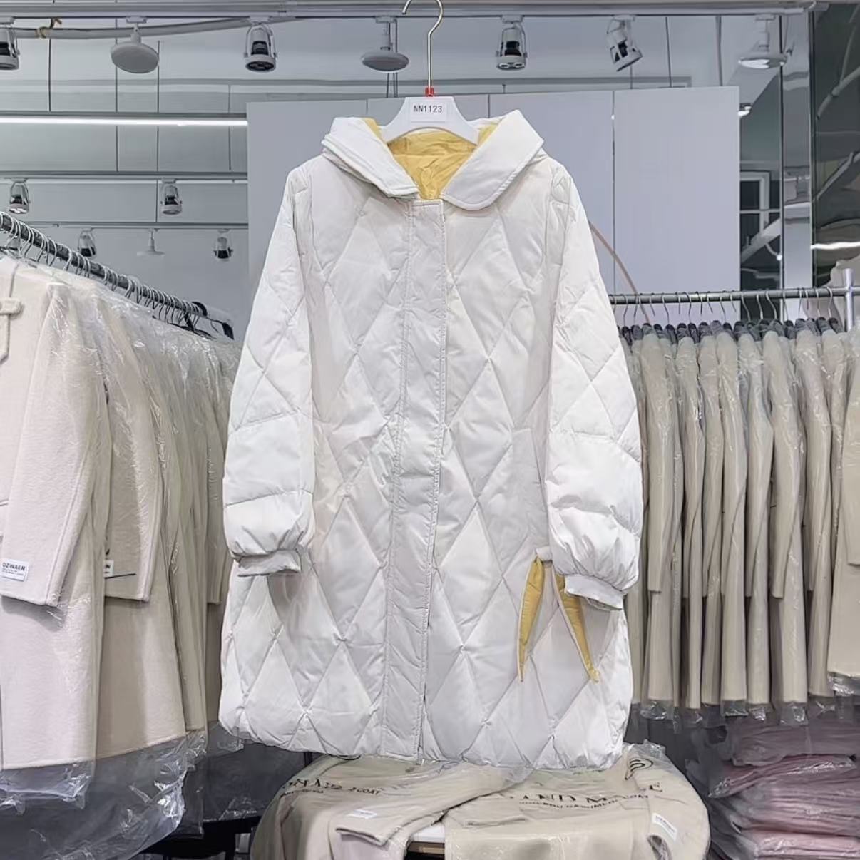 【杭州•意法】NN1123时尚女装设计感棉衣显瘦洋气百搭