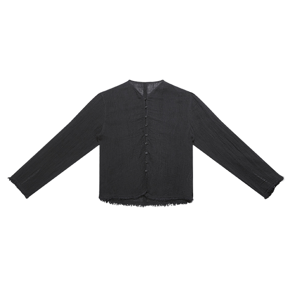 IVYERICA肌理感轻薄单排扣上衣