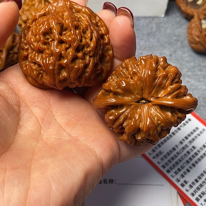 把件文玩核桃官帽