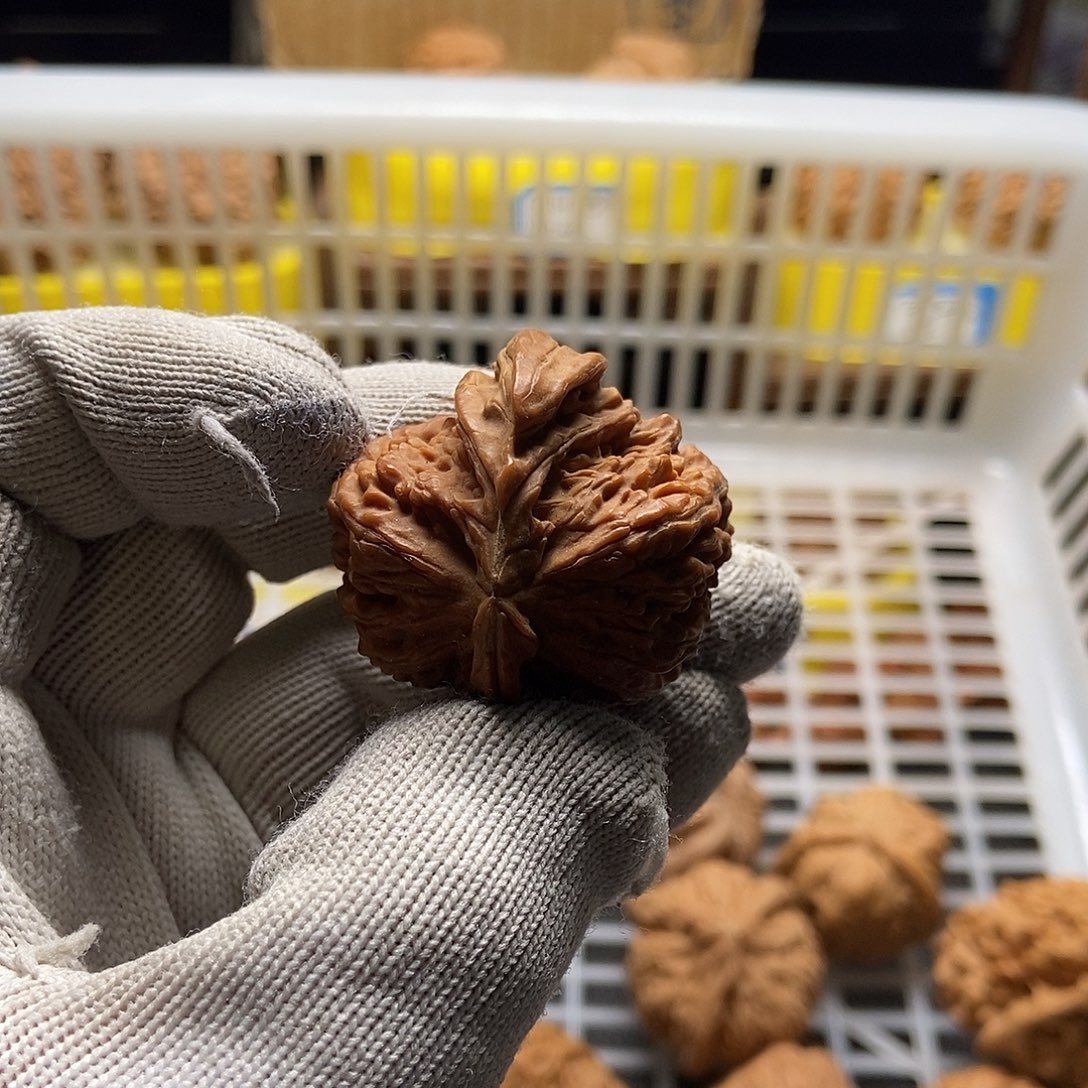 静***心吊坠文玩核桃楼子角