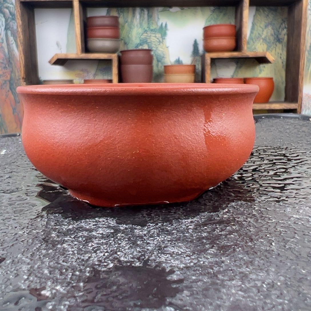 茶杯紫砂拙器甄选，纯原本矿。