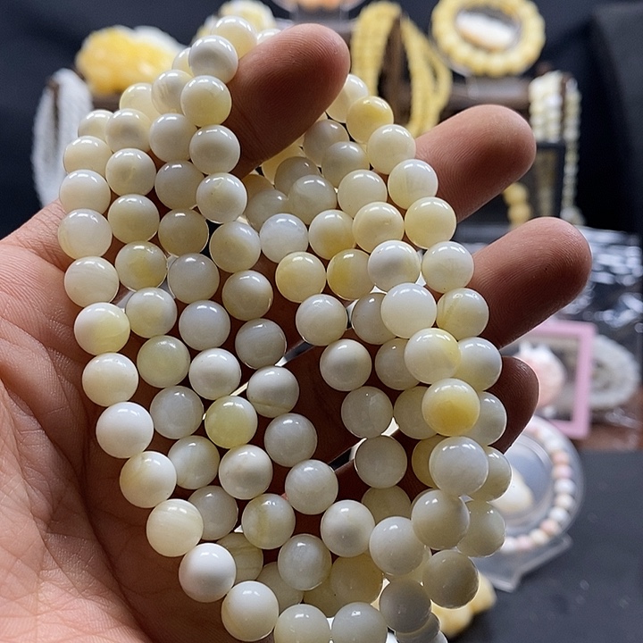 玉***家贝壳手串/手链08带黄