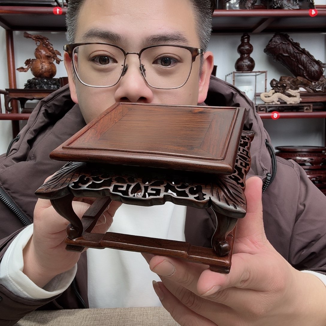 微凹黄檀工艺品底座