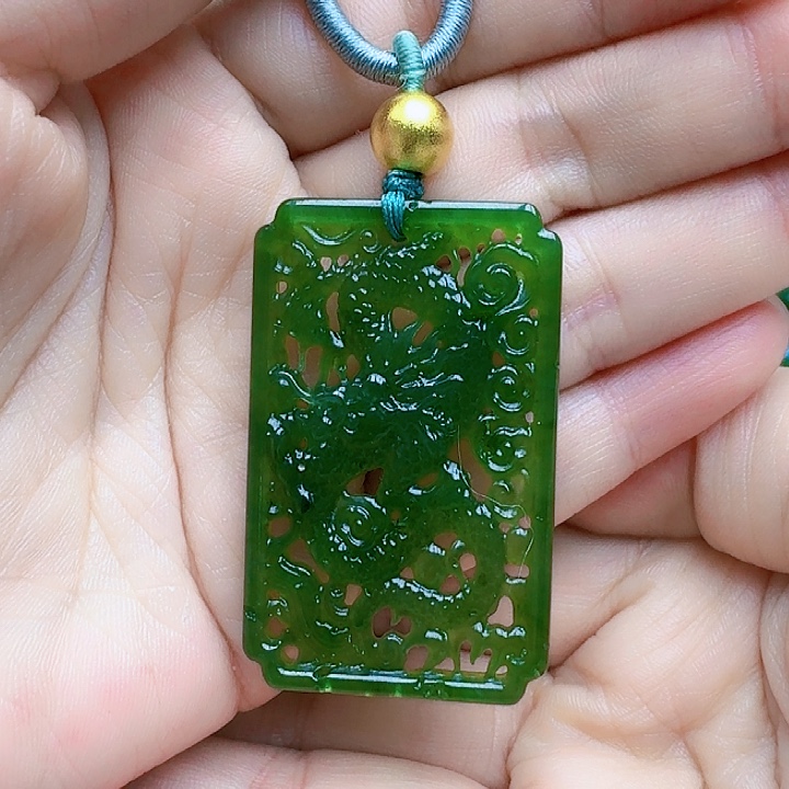 和田玉未镶嵌吊坠(不含链)