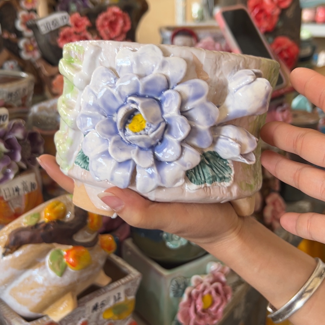 花盆，拍满20发货，退款拉黑