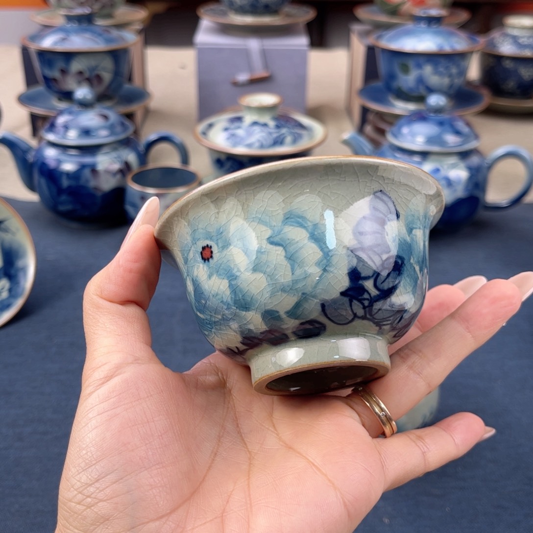 杯景德镇手绘手工茶具