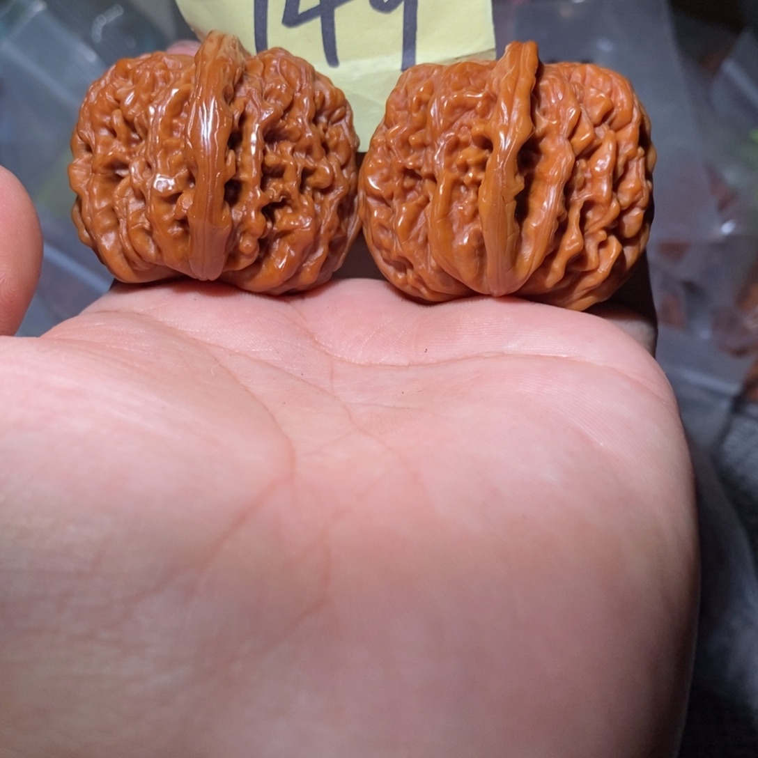 把件文玩核桃39.43拱桥楼