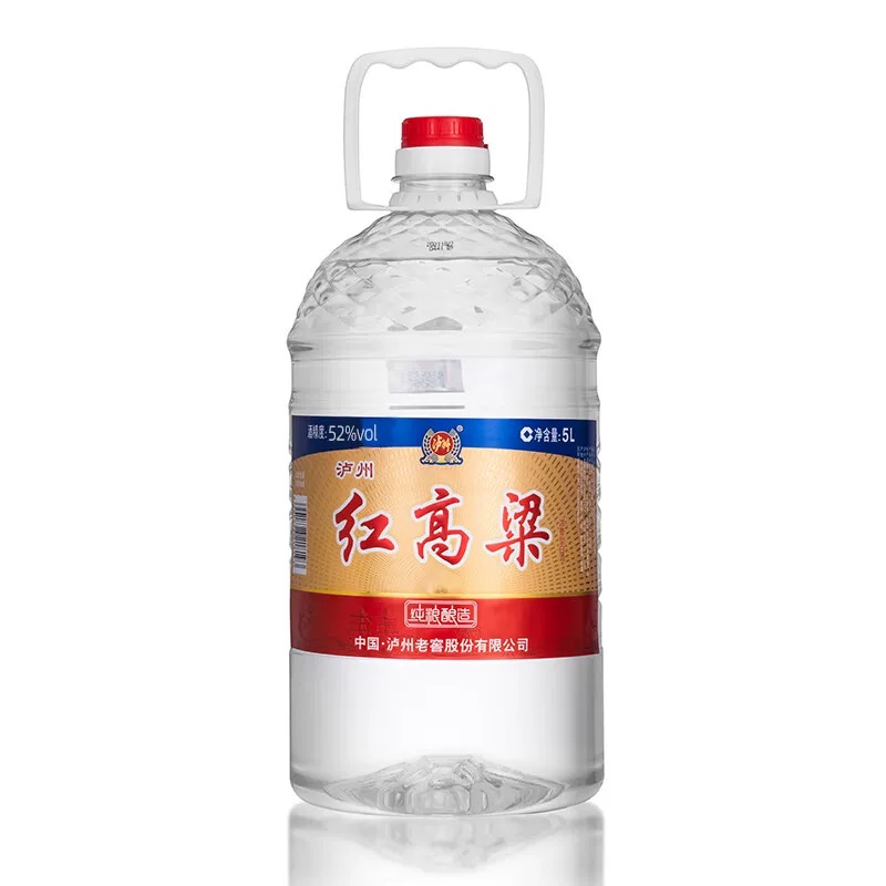 泸州老窖泸州红高粱  浓香型白酒 52度5000ml
