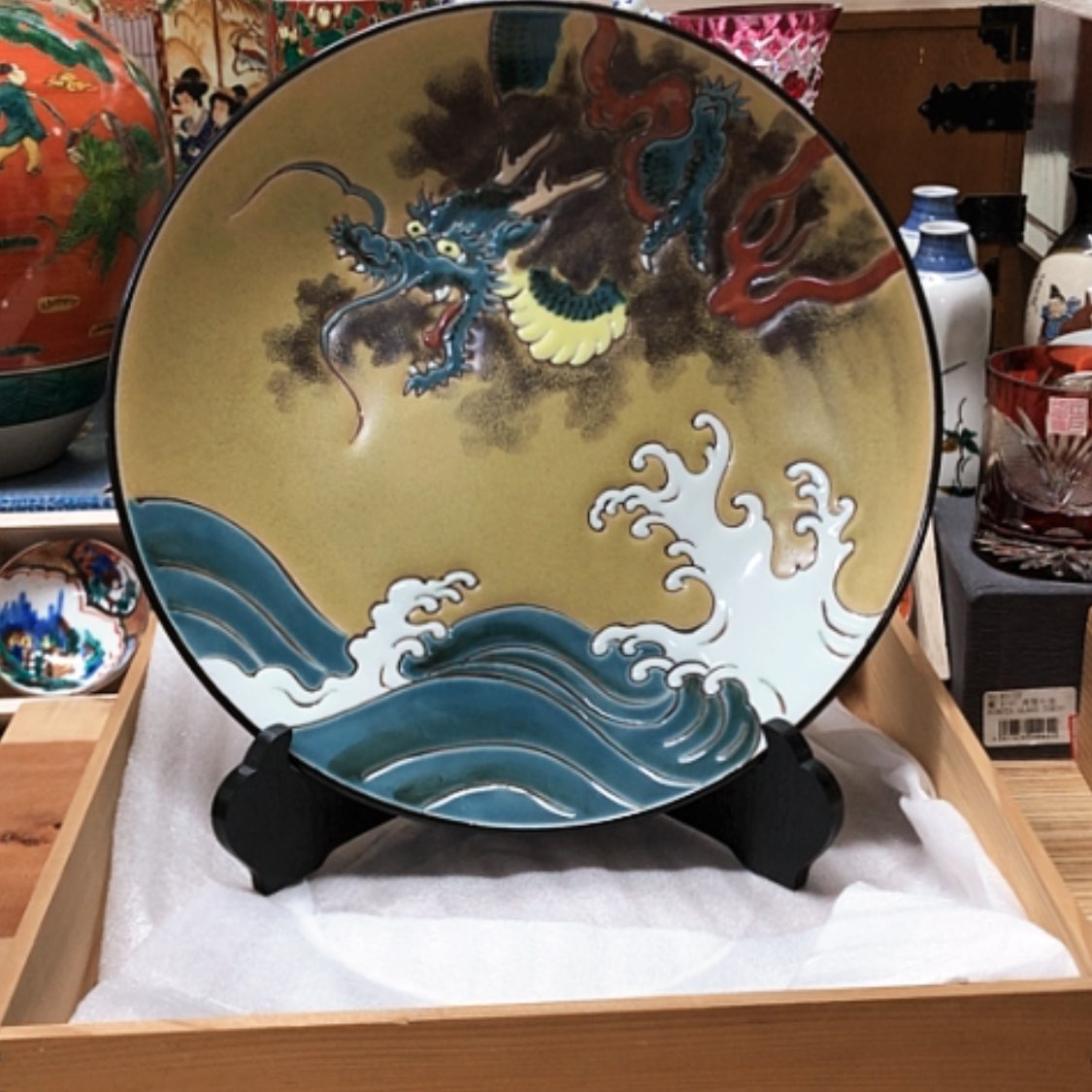 【闪购商品】碗手绘直径27.5
