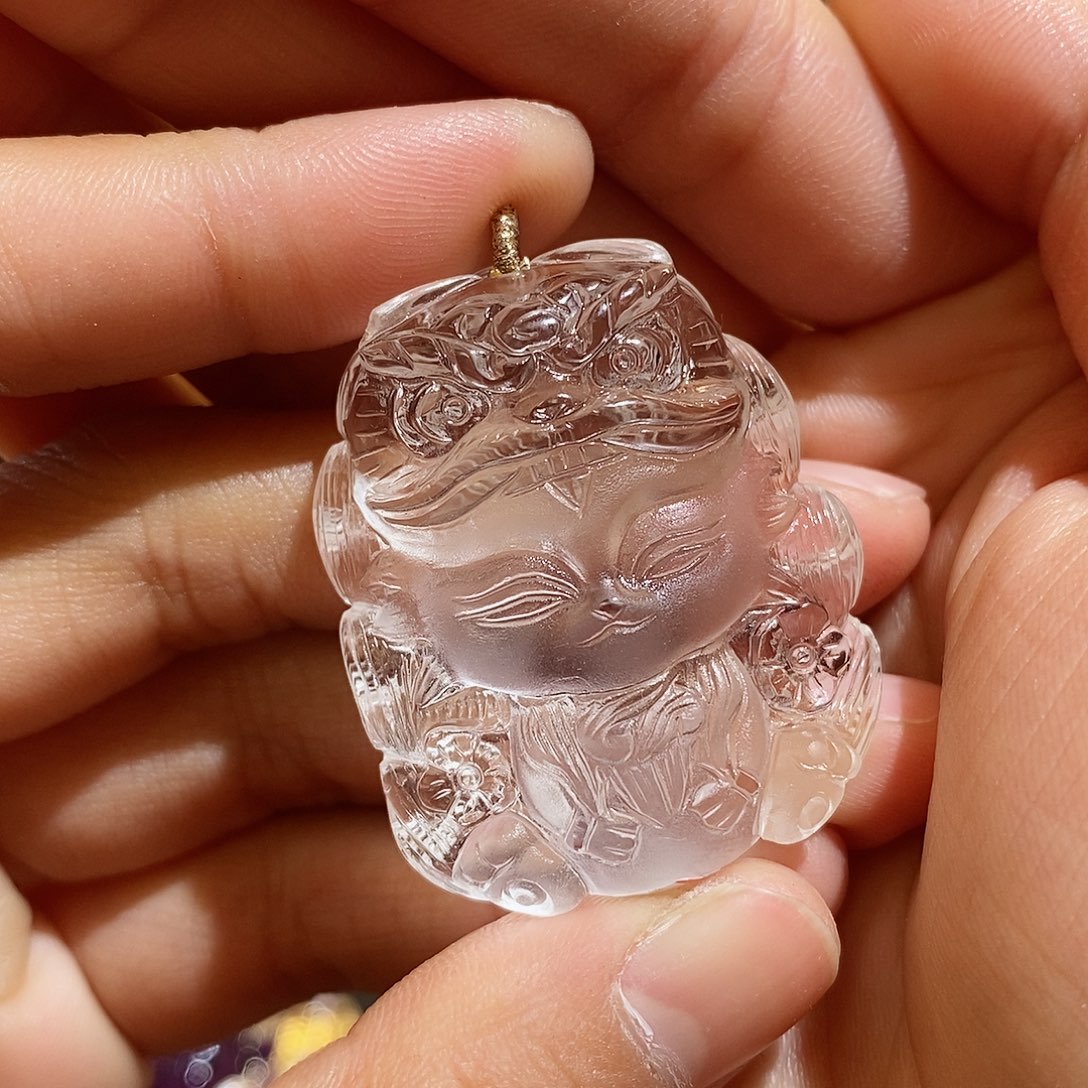 未镶嵌颈饰水晶如**醒水晶