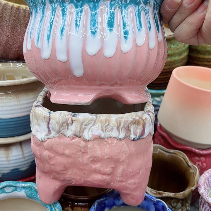 多肉绿植陶瓷花盆